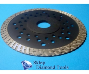 TARCZA DIAMENTOWA TURBO DO GRANITU 125MM WZMACNIANA 